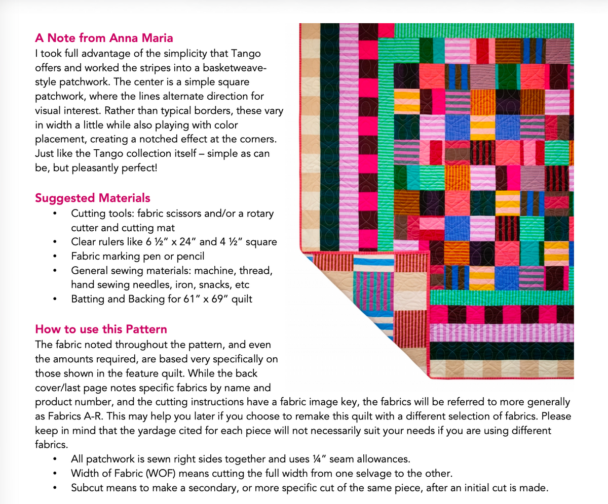 Tango Quilt